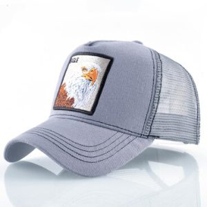 Casquette Homme Brodée – Tête d’Aigle