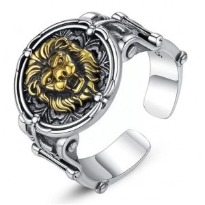 Chevalière Homme Tête de Lion – Terrible Ardeur