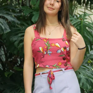 Crop Top Tulipe