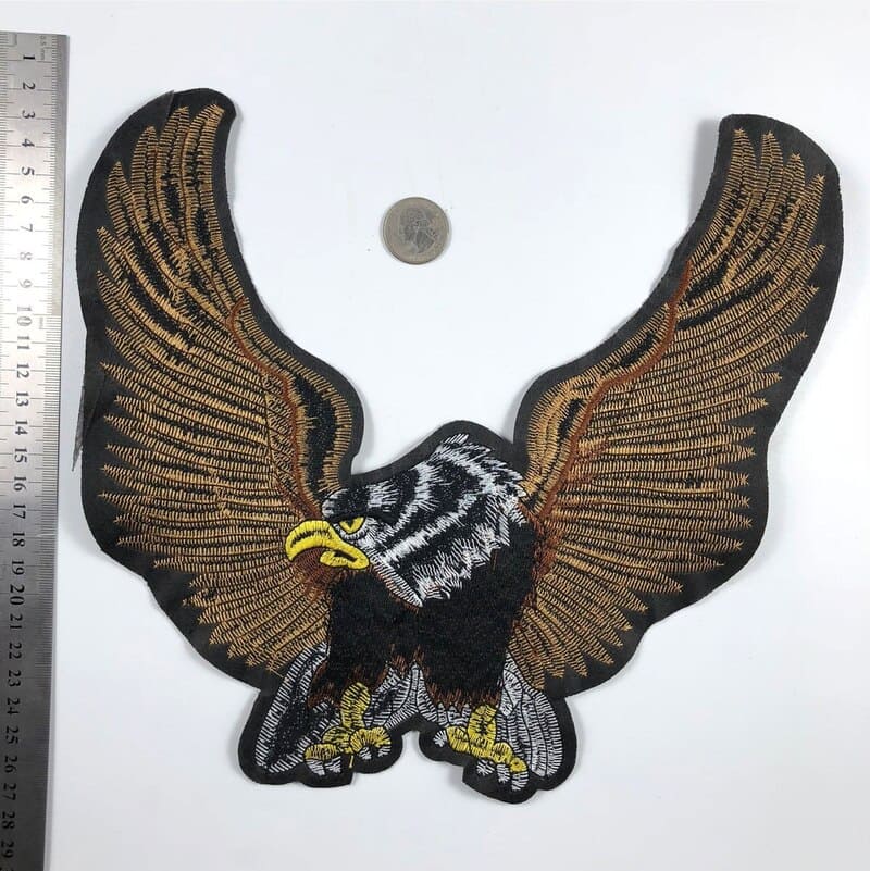 Patch Brodé Aigle aux Ailes Déployées – Image 4