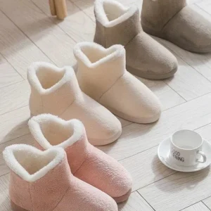 Chaussons Femme Bottes Fourées
