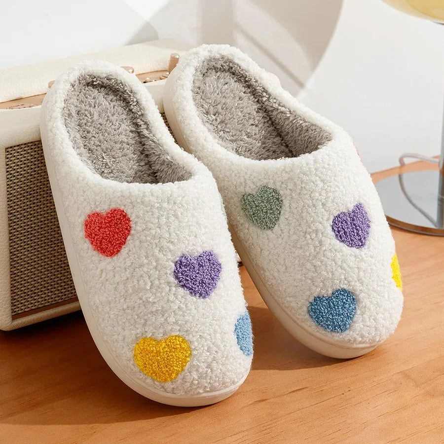 Chaussons Femme Coeur Multicolore – Image 3