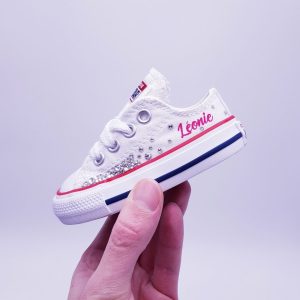 KIDS Converse Swarovski Galaxy