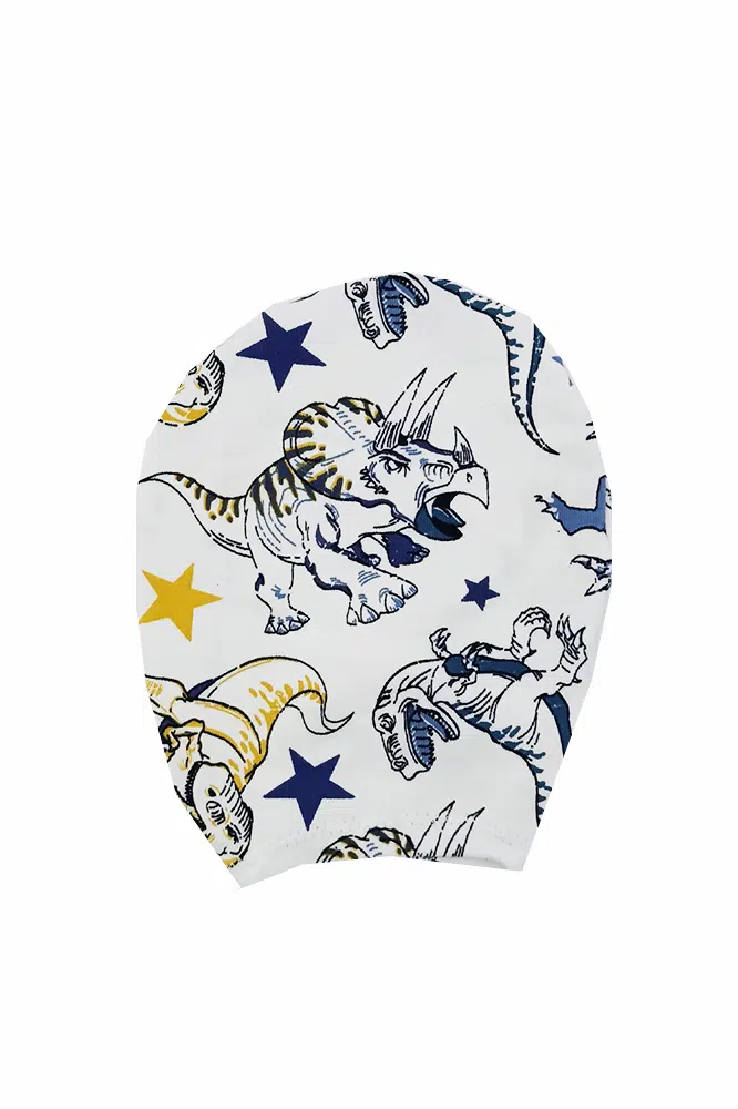 Housse de poche de stomie Made in France en jersey coton imprimé dinosaures Jurassic Park – Image 3
