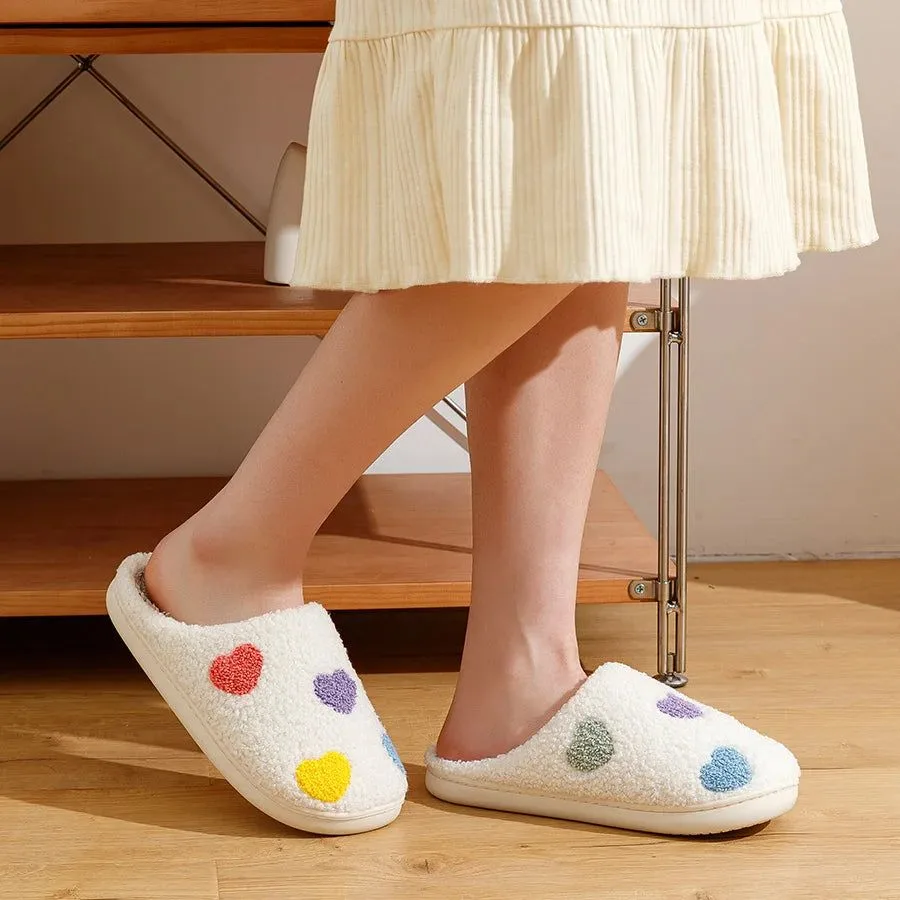 Chaussons Femme Coeur Multicolore – Image 5